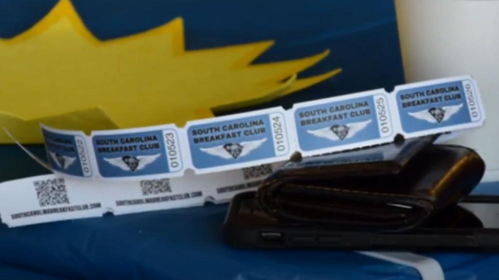 Breakfast Club Raffle Tickets