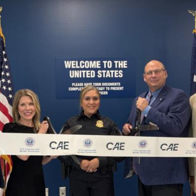 Customs Ribbon Cutting