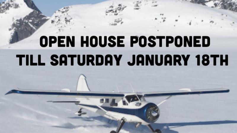 Open House Postponed