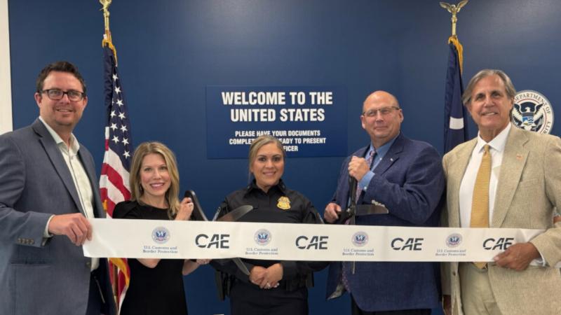 Customs Ribbon Cutting
