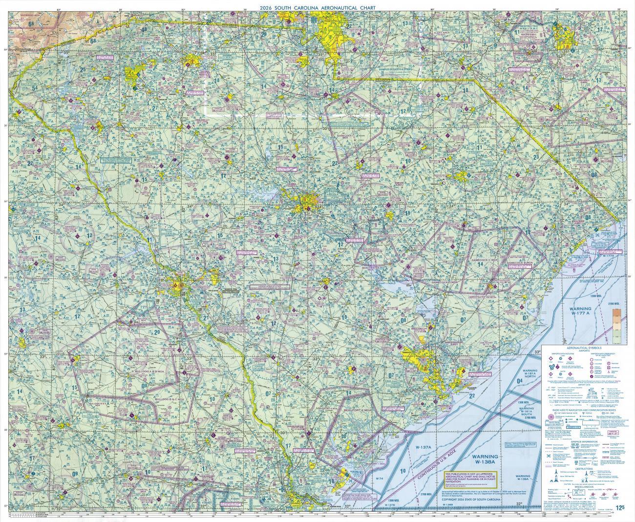 2026 SC Aeronautical Chart